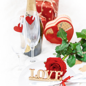 Pack romantique avec champagne